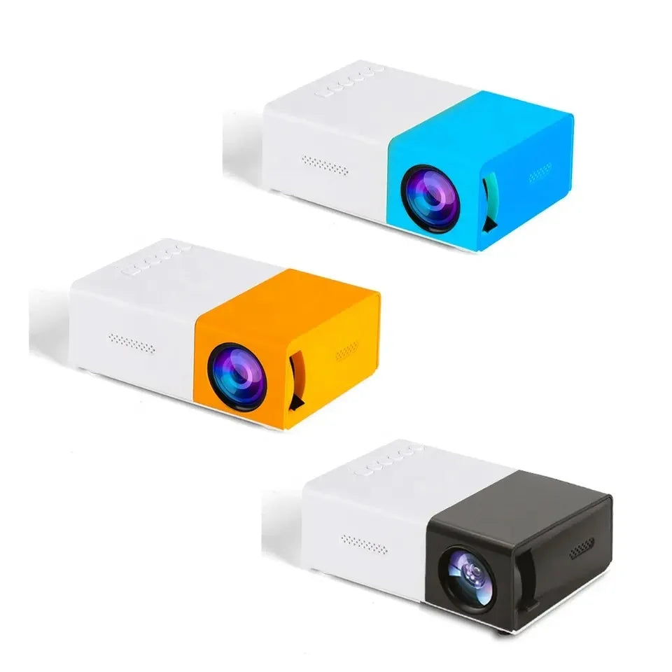 YG300 Mini Projector – Portable Full HD 720P, WiFi Smart, LED Home Theater
