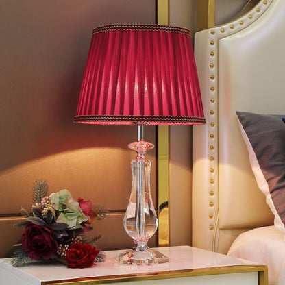 Fashionable Crystal Dimming Remote Control Desk Lamp Lighting