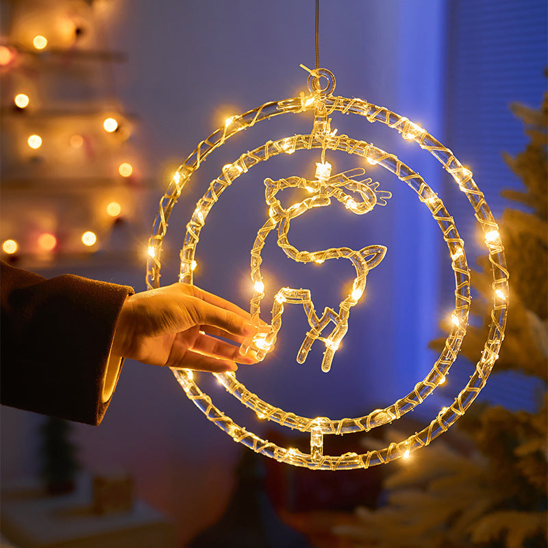 Christmas Led Lighting Chain Christmas Atmosphere Ornamental Festoon Lamp