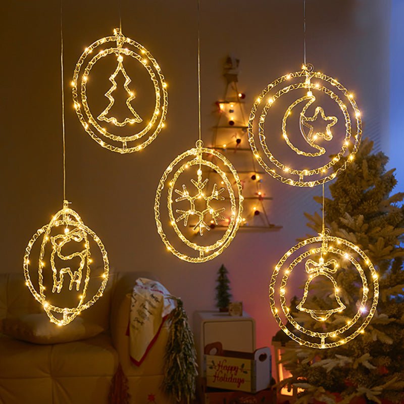 Christmas Led Lighting Chain Christmas Atmosphere Ornamental Festoon Lamp
