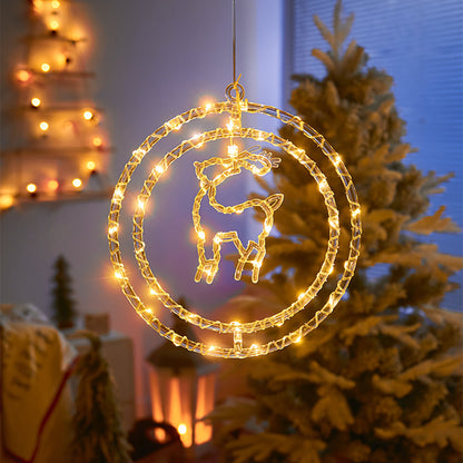 Christmas Led Lighting Chain Christmas Atmosphere Ornamental Festoon Lamp