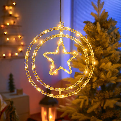 Christmas Led Lighting Chain Christmas Atmosphere Ornamental Festoon Lamp