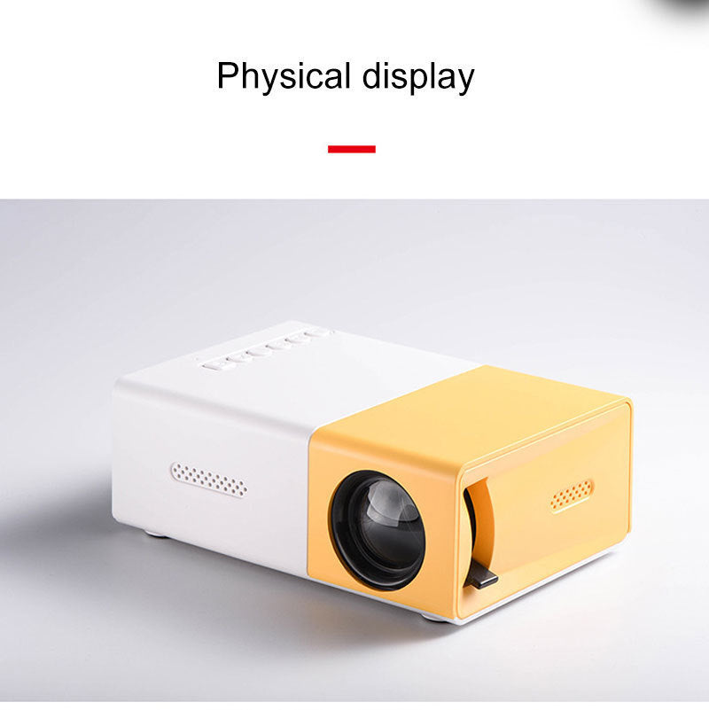 YG300 Mini Projector – Portable Full HD 720P, WiFi Smart, LED Home Theater