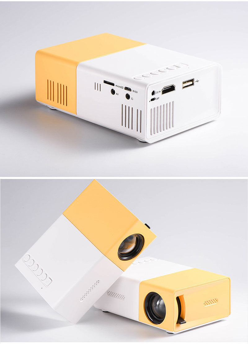 YG300 Mini Projector – Portable Full HD 720P, WiFi Smart, LED Home Theater