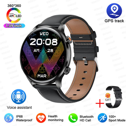Aurix One TechWatch – Premium Smartwatch with AMOLED Display