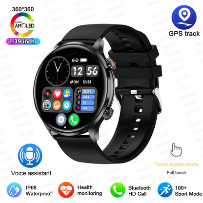 Aurix One TechWatch – Premium Smartwatch with AMOLED Display