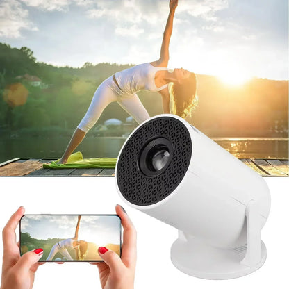 GlowBeam Mini Projector – Compact Size, Big Screen Experience