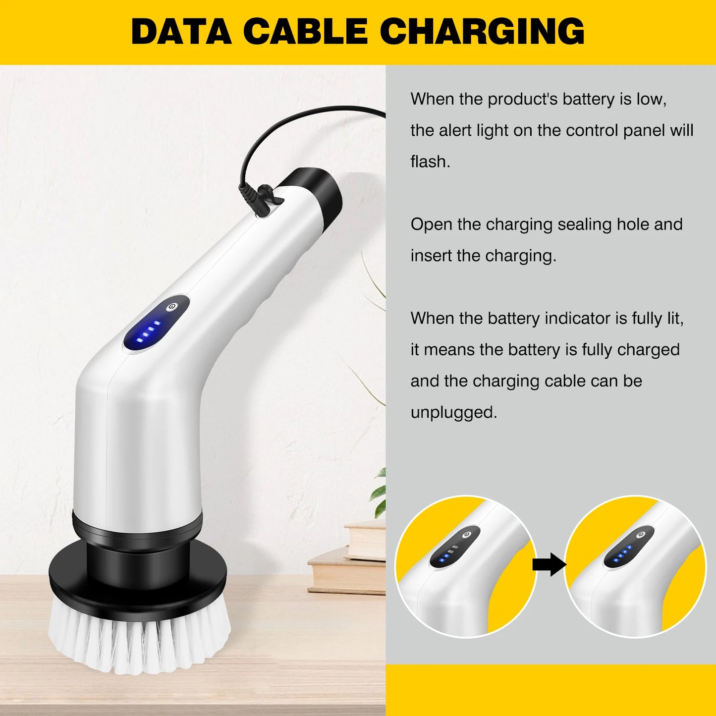 Electric Spin Scrubber