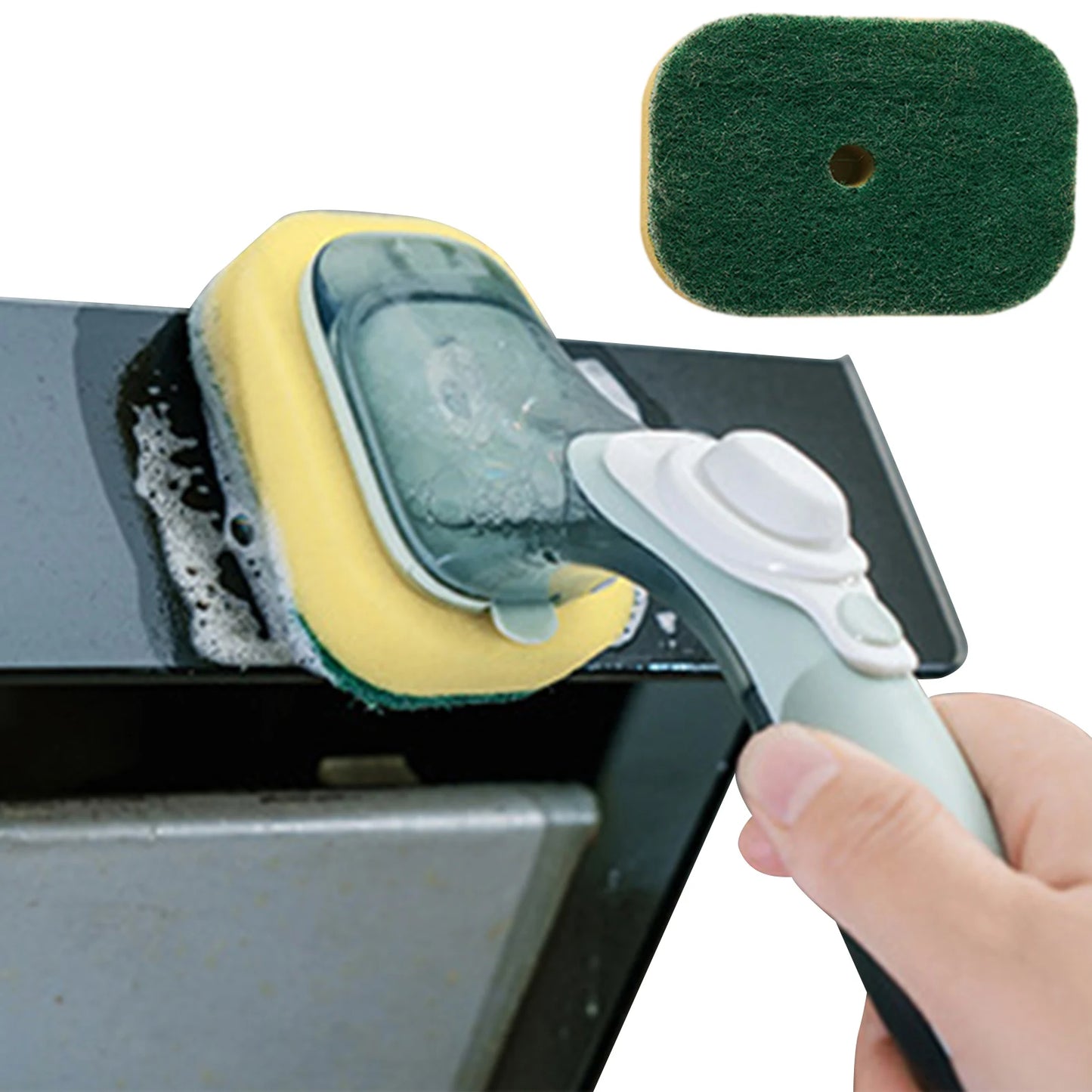 3 In1 Brush With Liquid Dispenser