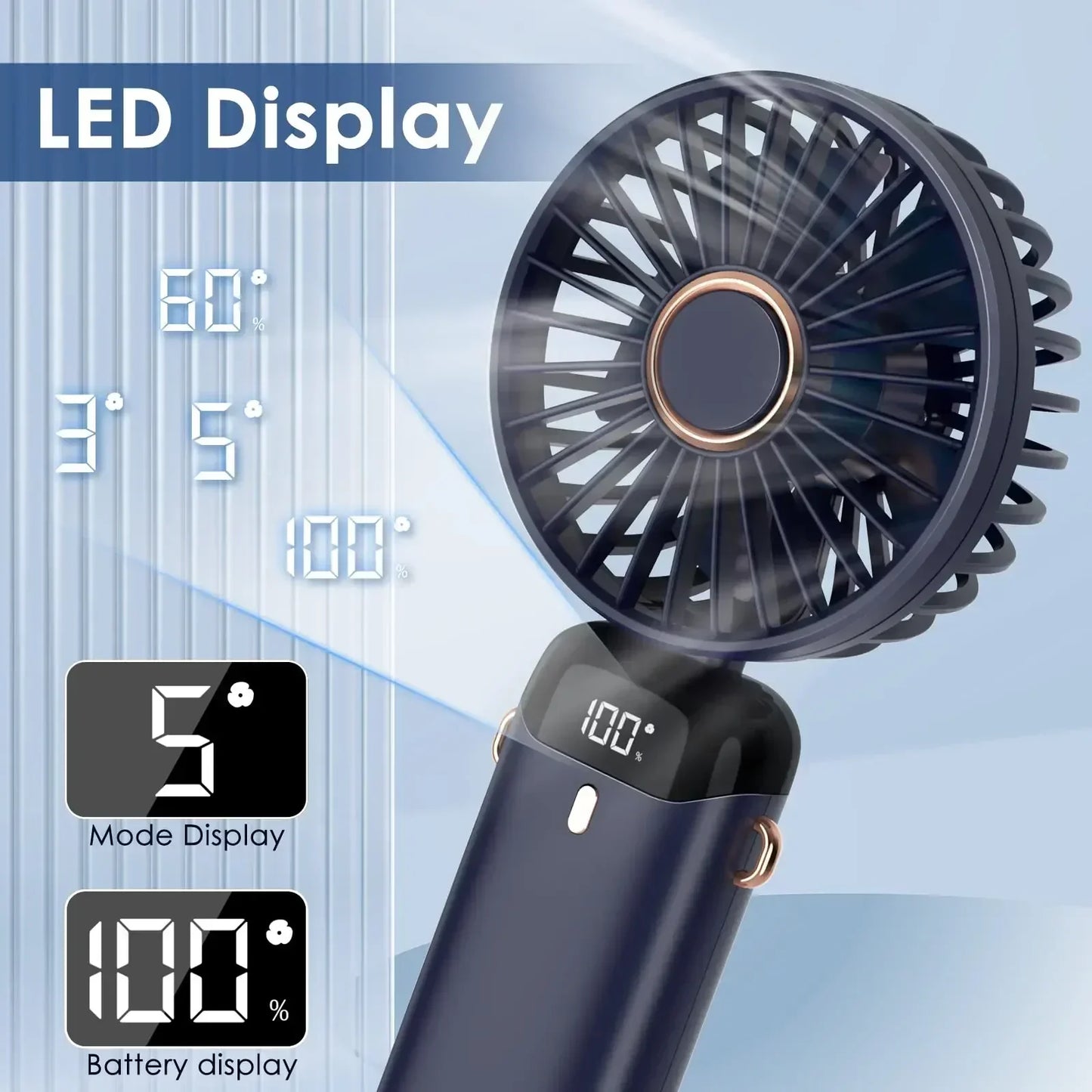 Handheld Mini Fan Wireless USB