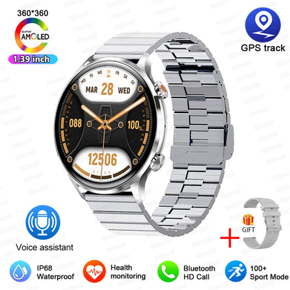 Aurix One TechWatch – Premium Smartwatch with AMOLED Display