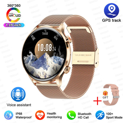 Aurix One TechWatch – Premium Smartwatch with AMOLED Display