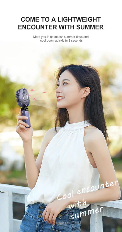 Handheld Mini Fan Wireless USB