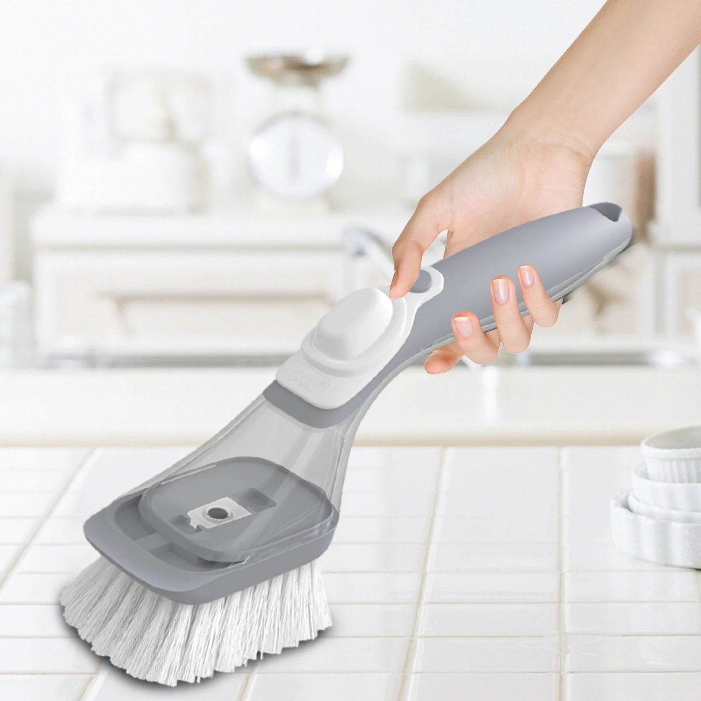 3 In1 Brush With Liquid Dispenser