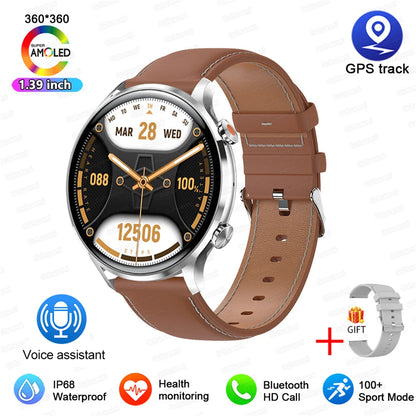 Aurix One TechWatch – Premium Smartwatch with AMOLED Display