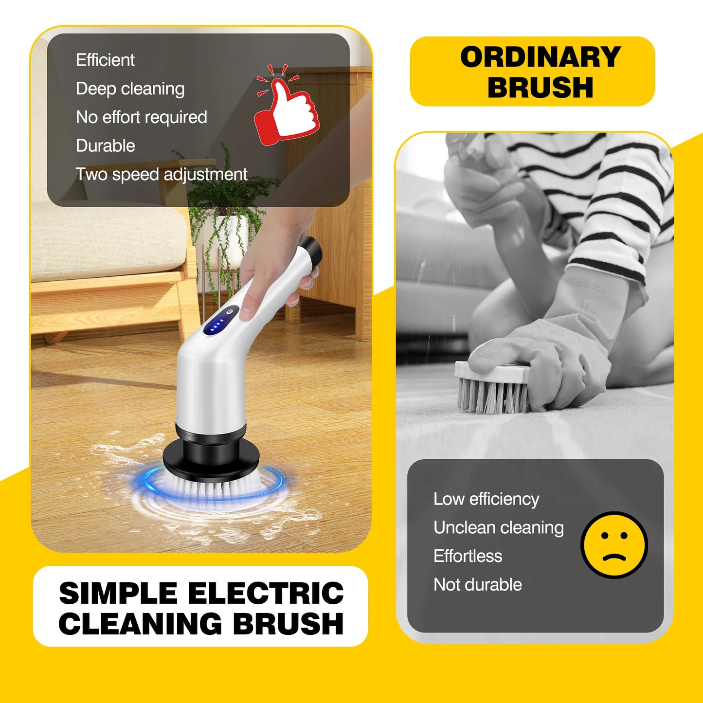 Electric Spin Scrubber