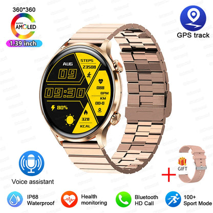 Aurix One TechWatch – Premium Smartwatch with AMOLED Display