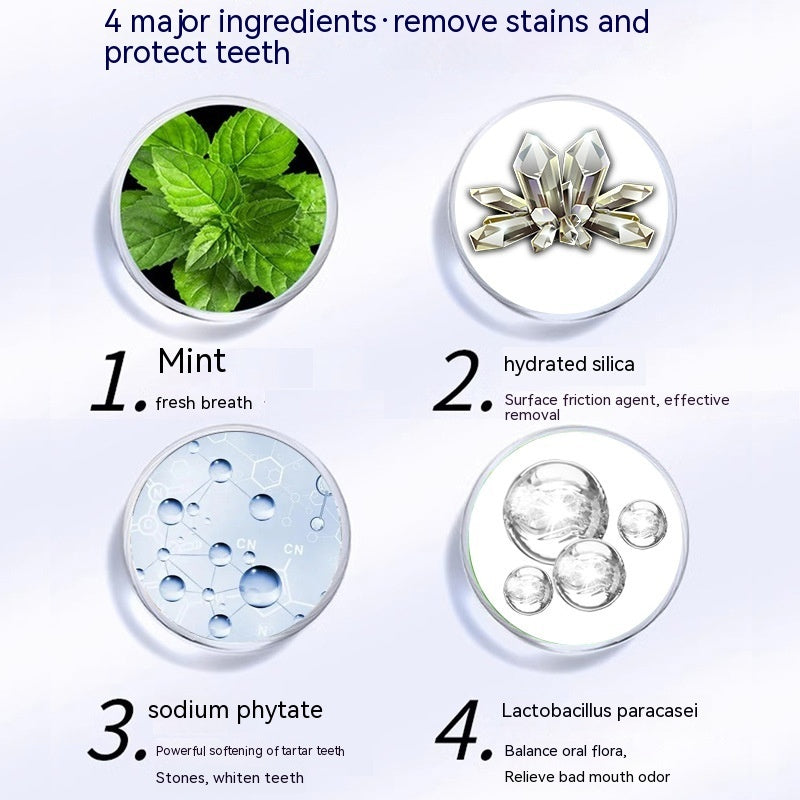 Stain Removal Brightening Cleansing Brush Toothpowder