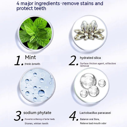Stain Removal Brightening Cleansing Brush Toothpowder