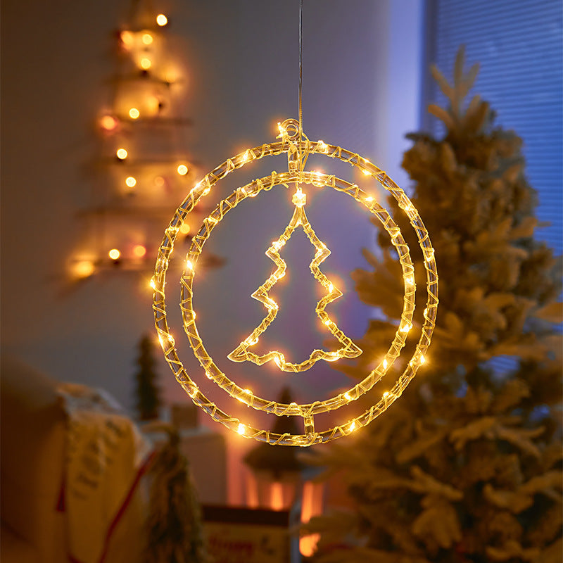Christmas Led Lighting Chain Christmas Atmosphere Ornamental Festoon Lamp